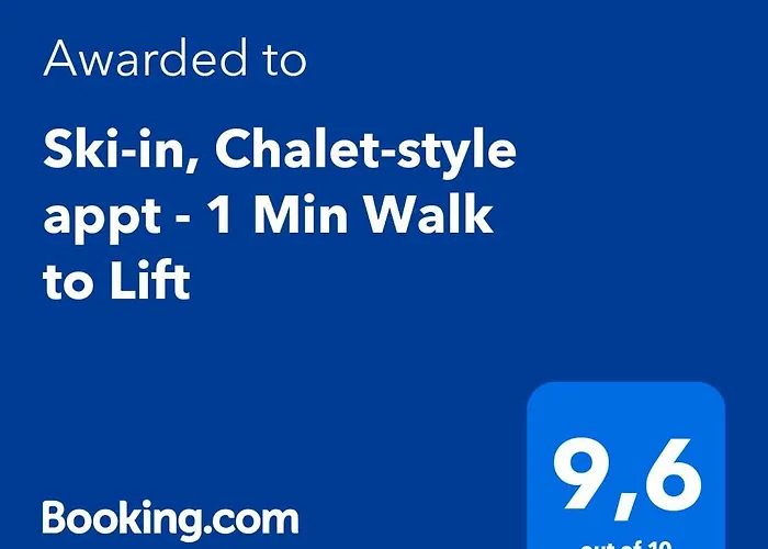 Ski-in, Chalet-style Appt - 1 Min Walk To Lift * Верб'є